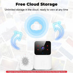 WiFi Doorbell Home Tuya WiFi Wireless Doorbell DC AC Battery Powered Camera Bell with Alex Google Bundle Video Doorbell Camera