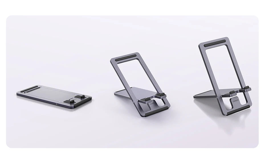 【New-in Sale】UGREEN Phone Holder Aluminum Desk Phone Stand For iPhone 16 15 14 Pro Xiaomi Samsung  Mobile Phone Support Tablet