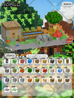 Magnetic Building Blocks Mine World Magnet Cube Set for Boy Girl Kid Age 3+ DIY Pixel style Model Base plate STEM Toy Baseplate