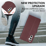 Wallet Flip Leather Case For For Samsung Galaxy A05s A06 A07 A12 A13 A14 A15 A16 A17 A24 A26 A34 A35 A36 A52 A53 A54 A55 A56