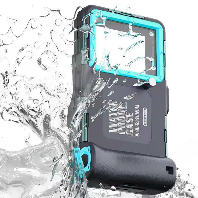 Waterproof Phone Case Holsters & 15m Diving 50ft Swimming Premium Protective Housing & Lanyard For iPhone Samsung 6.8