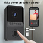Outdoor WiFi Smart Home Camera Video Doorbell Security Door Bell Night Vision Video Intercom Wireless Button Household Doorbell