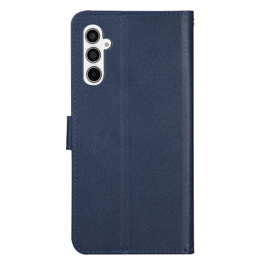 Wallet Flip Leather Case For For Samsung Galaxy A05s A06 A07 A12 A13 A14 A15 A16 A17 A24 A26 A34 A35 A36 A52 A53 A54 A55 A56