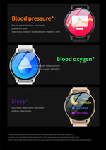 LIGE New Smart Watch 2025 Wireless Charging Smartwatch Bluetooth Calls Watches Men Women Fitness Bracelet Custom Watch Face +Box