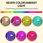 Wifi Smart 7 Colors Ambient Night Light EU Plug AC 110-220V eWeLink App Remote Control Voice Control Timing Control Smart Home