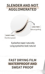 O‘cheal Mascara Black Lash Eyelash Brush 3D Silk Thick Curling Lengthening Eyes Lashes Beauty Makeup Cosmetics Extension Mascara