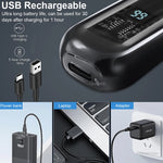 Nose Hair Trimmer Rechargeable Electric Nose Hair Remover Men Eyebrow Hair Shaving Razor Mini Pocket Portable Nose Hair Clipper