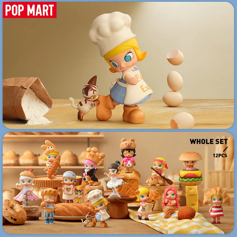 POP MART MOLLY Carb-Lover Series Mystery Box – 1PC/12PCS Blind Box Collectible Figure (Official POPMART Figurine)