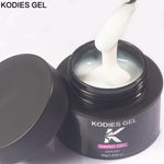 KODIES GEL Acrylic Builder Nail Gel for Extension 30g Blush Pink Soft Hard Construction Gel Semi Permanent UV Manicure Nail Art