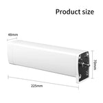 Smart Tuya Wifi/Zigbee Electric Curtain Shutter Motor with RF Remote 22.5CM Size APP Control Alexa Google Assistant SmartThings