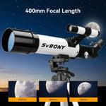 Svbony SV501P 60/70mm Astronomical Telescope Sets,for Planetary and Moon Observation,Gift for  Kids,Beginners and Students