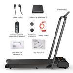 Formill FT51 2 in 1 Treadmill 0.75-2.5HP peak horsepower1-10KM/H speed range Treadmill Running Jogging Machine for Home