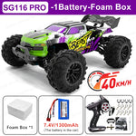 SG116MAX 80KM/H High Speed RC Car Brushless 4WD Off-Road Drift Remote Control Car 1:16 Professional Racing Cars SG116PRO 40KM/H