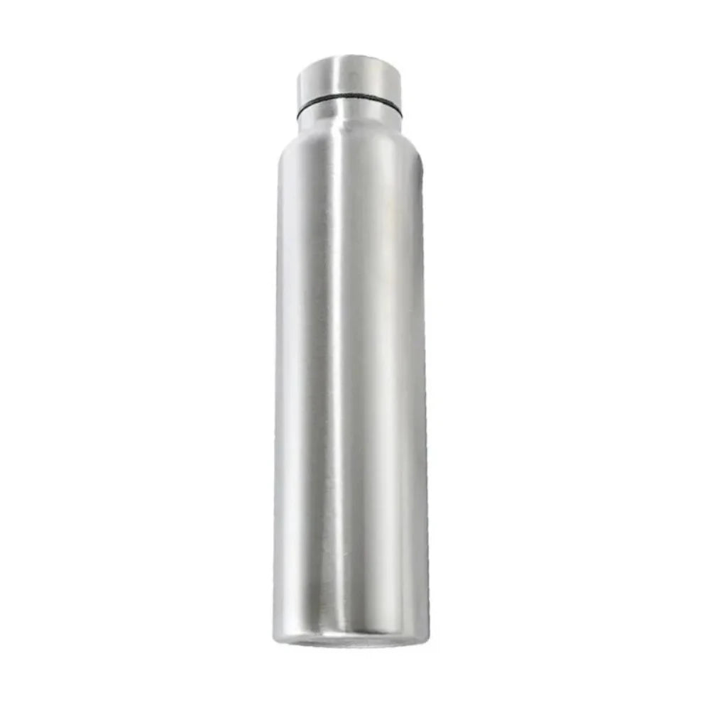 1/2/3Pcs 1000ml Stainless Steel Sport Water Bottles Single-layer Rugged Water Cup Metal Flask Drinkware for Camping Sports Gym
