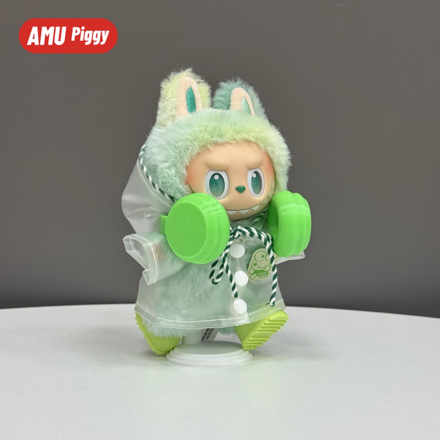 Doll Clothes: Baby Clothes Third Generation, Front High Energy Set, Sitting Party, Macaron,Only clothes