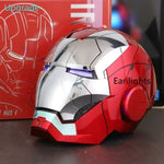 1/1 Iron Mk5 Man The Avengers Helmet Wearable And Transformable Voice-Activated Electric Opening Closing Collection Decoration