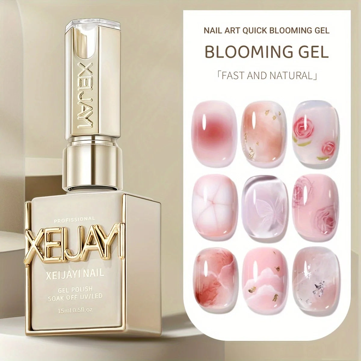 15ml Glass Top Coat Long Lasting Clear Rubber Top Coat LED UV Strengthen Nails High Gloss Top Finish Gel Nail Polish