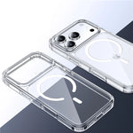 Clear Magsafe Wireless Charging Case For iPhone For iphone 17 Pro Max 17 Air 16 15 14 12 11 Ultra thin Hard Back Cover