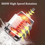 800W 3L Electric Meat Grinder Multifunction Food Processor Stainless Steel Kitchen Grinder Vegetable Chopper Slicer Machine Home