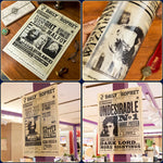 Genuine Harry Potter Raster Poster, Prophet Wanted Poster, Scene Poster, Movie Restoration Multi Scene Gradient Poster