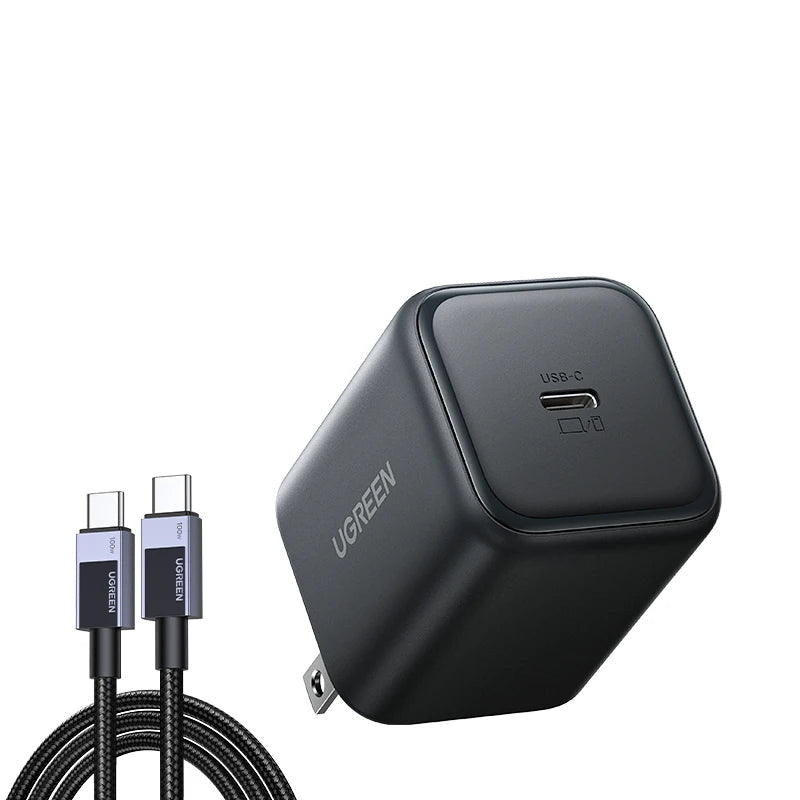 UGREEN 45W GaN Charger PD3.0 PPS QC3.0 Quick Charge For Samsung S25 S24 Ultra iPhone 17 16 15 Pro Max iPad Tablet Fast Charger