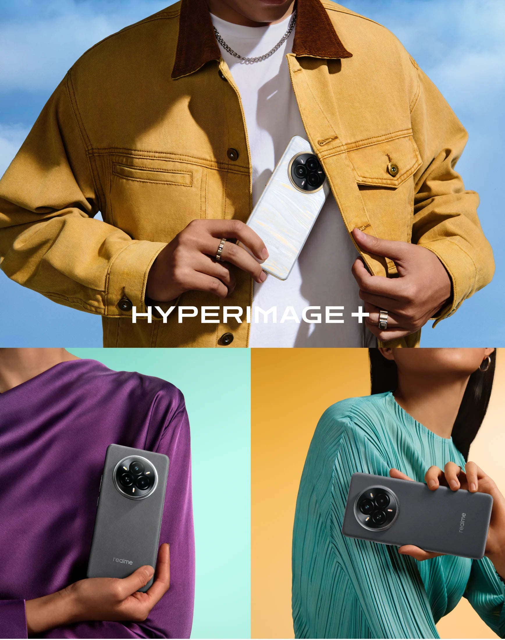 Global Version Realme 14 Pro 5g Smartphone 5g Processor Dimensity 7300 Energy Chipset Sony Imx882 Camera with Ois Screen