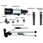 Professional Astronomical Telescope F30070 F36050 Monocular High Power 150x Zoom Portable with Tripod for Moon Stars Watching