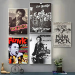 One Of The Influential Punk Band Poster Art With Prints Home Bedroom Living Room Decoration Gift