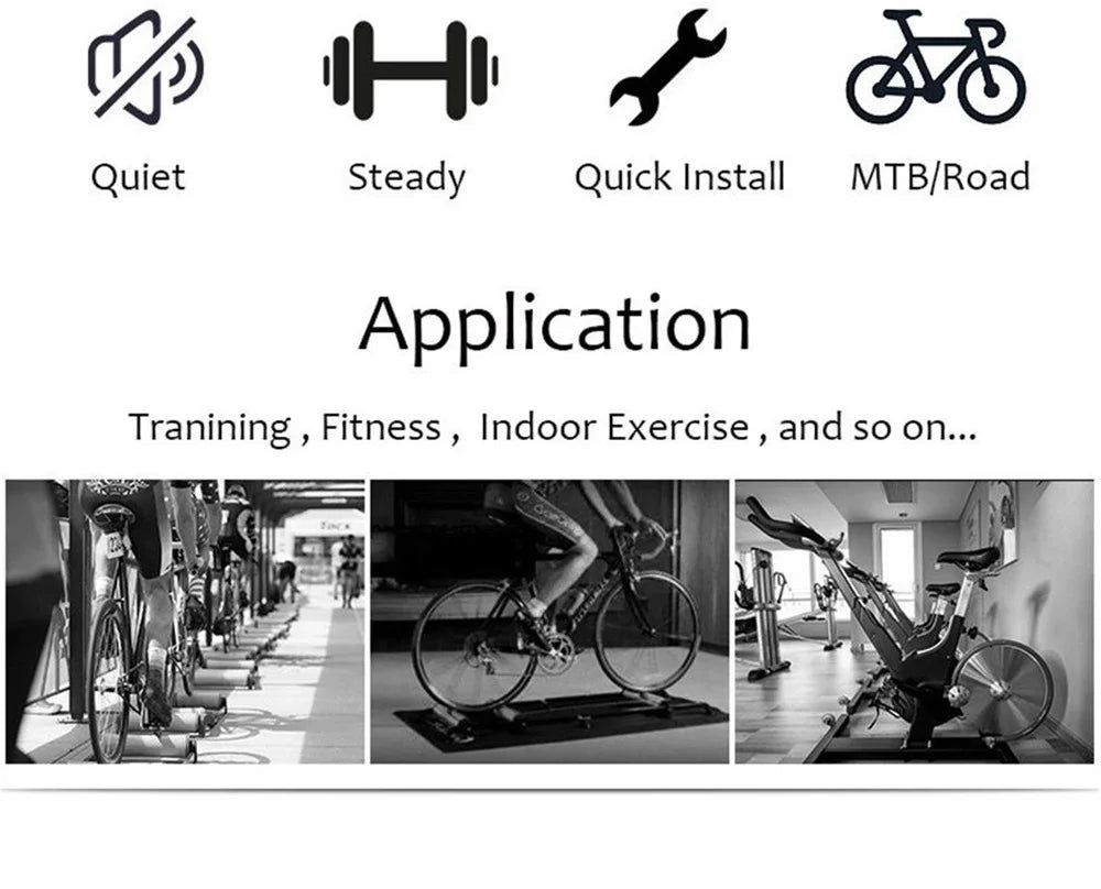 NEW Trainer Portable Bike Roller Trainer Resistance Adjustable Trainning Cycling Stationary Bicycle Trainer Indoor Exercise