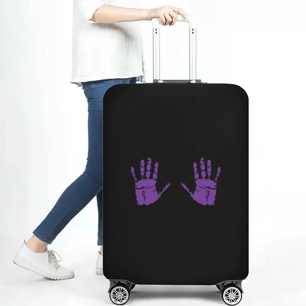 Luggage Covers Suitcase Cover Fashion Travel Essentials Funny pattern 18-32 Inch Traveling Accessories Protective Trolley Case