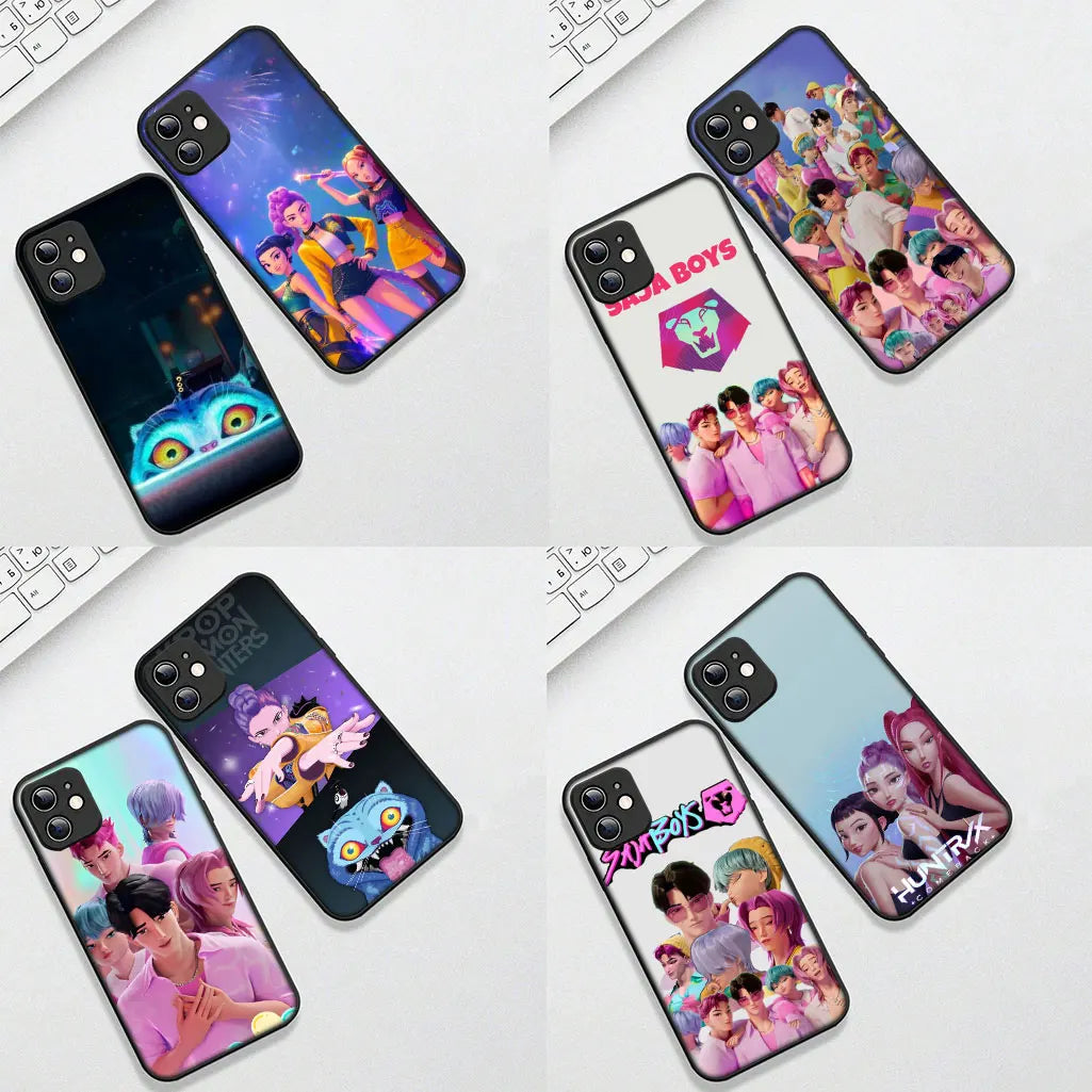 KPop Sajas Jinus Demons Tiger Hunters Boys for Samsung Galaxy A56 A26 A36 A10 A20 A30 A31 A32 A50 A51 A52 A53 A33 A12 A14 Case