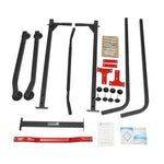 Power Tower Dip Station, Freestanding Pull-Up Bar, Height Adjustable, Pull Up Bar, Fitness Equipment for Home, Max. Load 150 kg