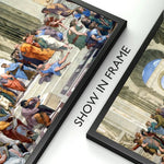 The Creation of Adam By Michelangelo Fallen Angel Posters Canvas Painting And Prints Wall Art HD Pictures Living Room Home Decor