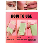 Make Up Multi Functional Blush Stick Easy Color Rouge Blusher Cream Waterproof High Color Rendering Brightening Skin Tone Hot
