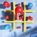 Tic Tac Toe Big-Eat-Small Gobble Game – Fun & Educational Parent-Child Board Game |