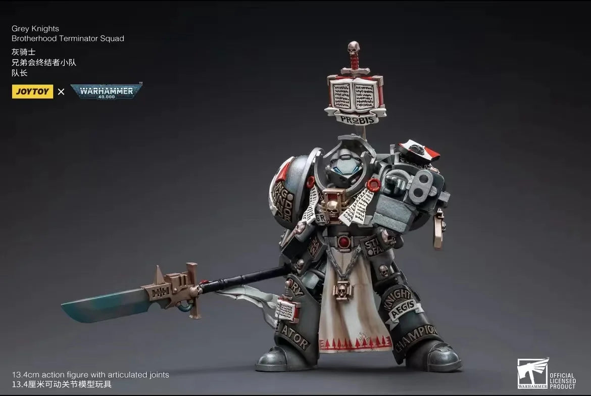 1/18 JOYTOY Action Figure 40K Grey Knight Figures And Mecha Anime Model Toy