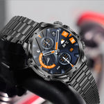 AK75 Smart Watch Flashlight 1.9inch Men Outdoors Sports Fitness Tracker 700mah Large Battery BT Calling LED Light Smartwatch