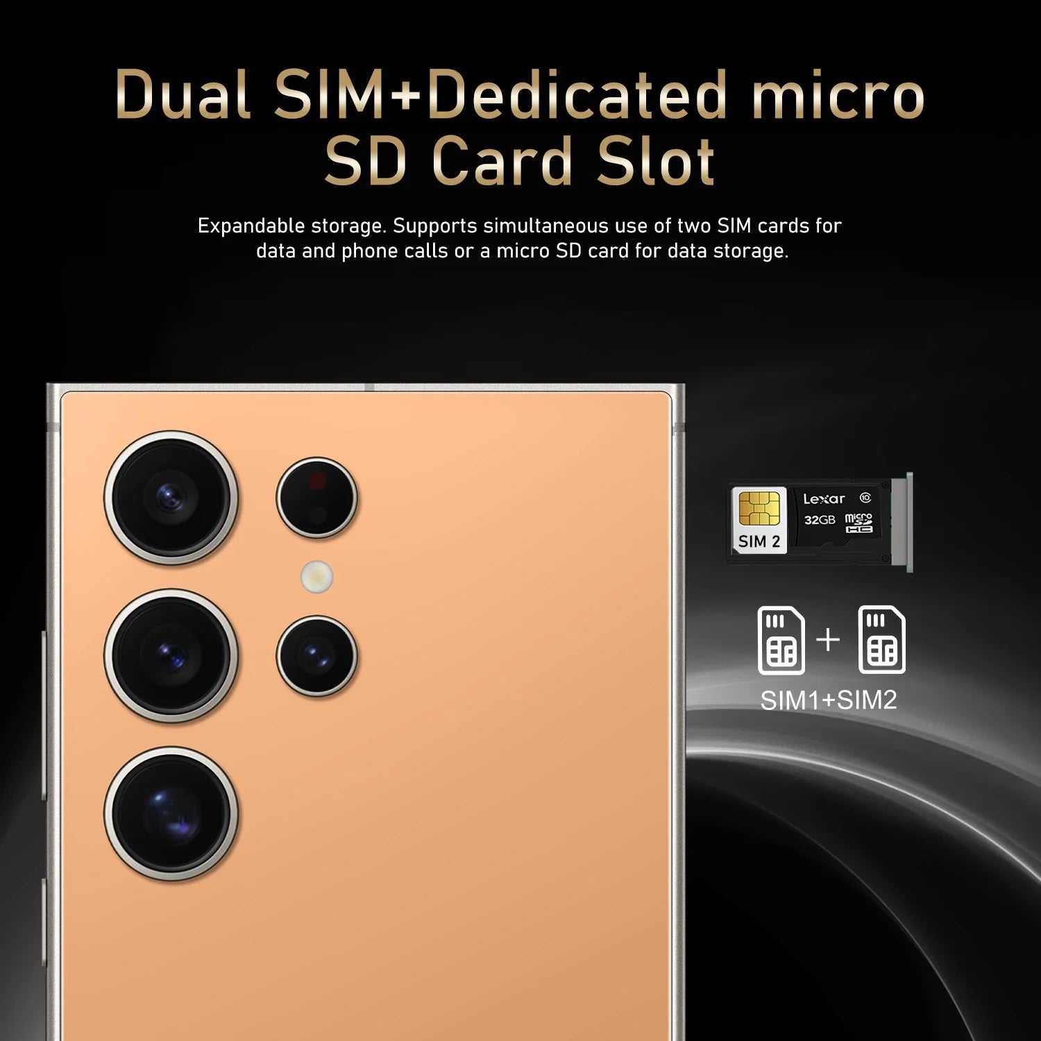 S24 Ultra,Smartphone Android,6.8 inch,8GB RAM,256GB，512GB 1TB ROM,Dual SIM,Mobile phone,Google Play Store,24+48MP,5500mAh