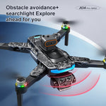 Xiaomi Mijia A14Pro max GPS Brushless 8K three Camera Optical Flow Obstacle Avoidance Foldable Quadcopter RC Distance Drone Toys