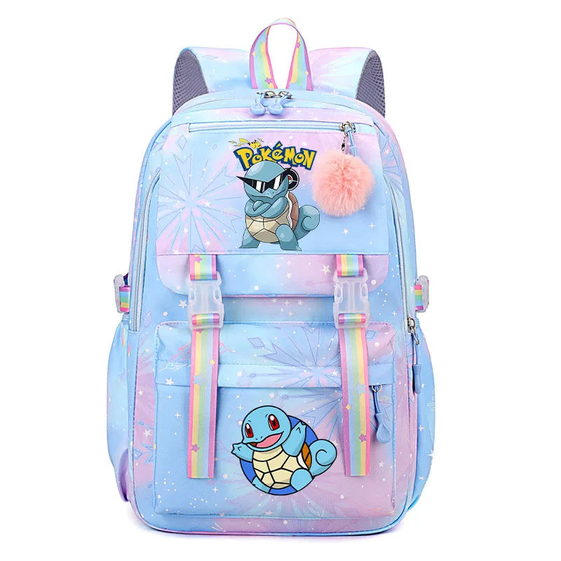 Pokémon Backpack for Kids & Teens – Pikachu & Charmander School Bag (Back-to-School Gift)