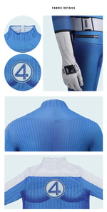 Fantastic Four Thunderbolt Fire Jonathan Cosplay Costume Mister Fantastic Halloween Carnival Party Christmas Play Role Clothing