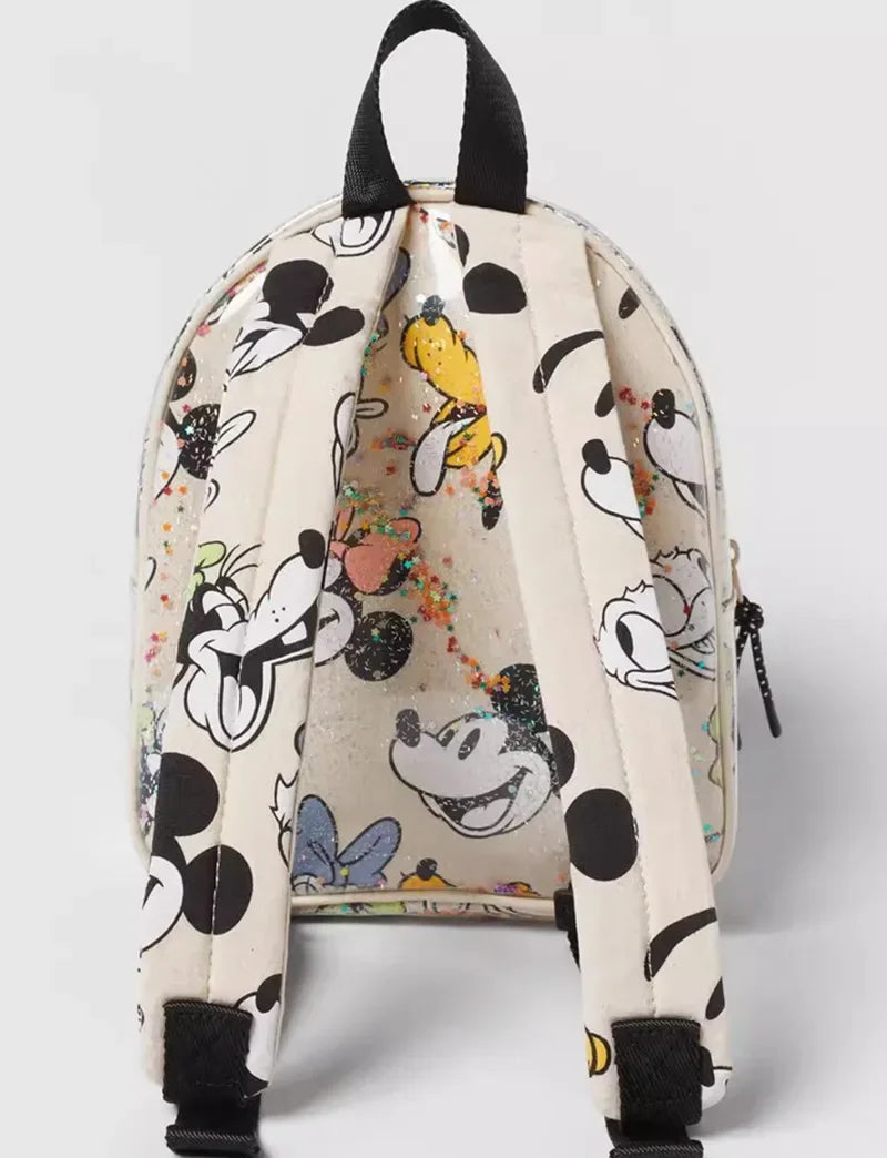 Disney cartoon Mickey Mouse  New  Kids  Backpack Mini Schoolbag  Girls and Boys  Cute Shoulder Bag
