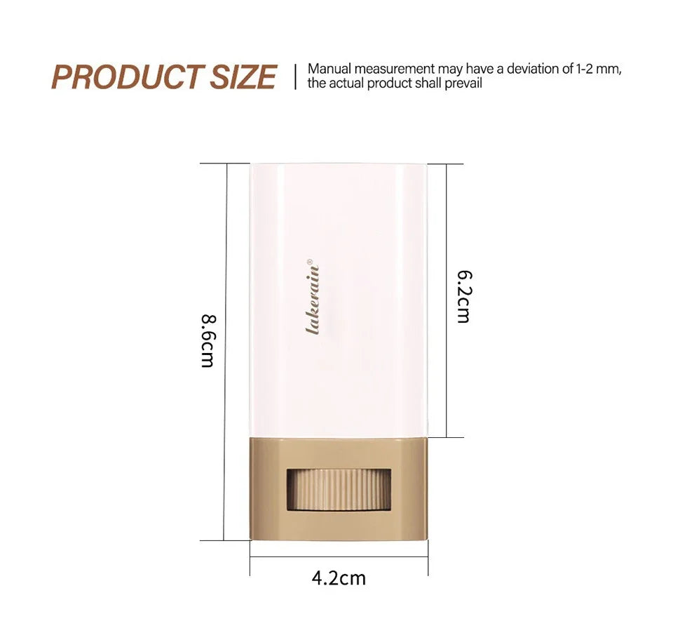 6Color Tinted Foundation Cream Stick Waterproof Lasting Oil-control Cover Acne Makeup Smooth Moisturize Concealer Serum Balm