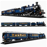 Ideas Technical Murder Case the Orient Express Train Murder Case140th Anniversary Luxury Legendary Train Model 21344 Bricks gift