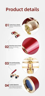 Opera Glasses Binoculars Metal Body With Chain/handle Theater Telescope Women Girls Optical Design Gift Retro Binoculars