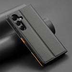 Business Flip Leather Case For Samsung Galaxy A17 A16 A36 A56 A26 A07 A55 A35 A15 A54 A34 A14 A53 A33 A13 Magnetic Wallet Cover