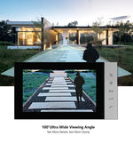 720P Video Doorbell 7‘’ Color Screen Home IntercomHigh-Definition Intelligent Night Vision Electronic Access Control System