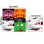 20/40/60/80/100pcs Halloween Theme Party Disposable Napkins Cocktail Napkin Bat Spider Pumpkin Halloween Holiday Decor Tableware