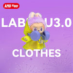 Doll Clothes: Baby Clothes Third Generation, Front High Energy Set, Sitting Party, Macaron,Only clothes