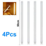 Under Cabinet Dimmable LED Motion Sensor Night Light USB Charging Magnetic Induction Lamp for Bedside, Wardrobe, Stairway